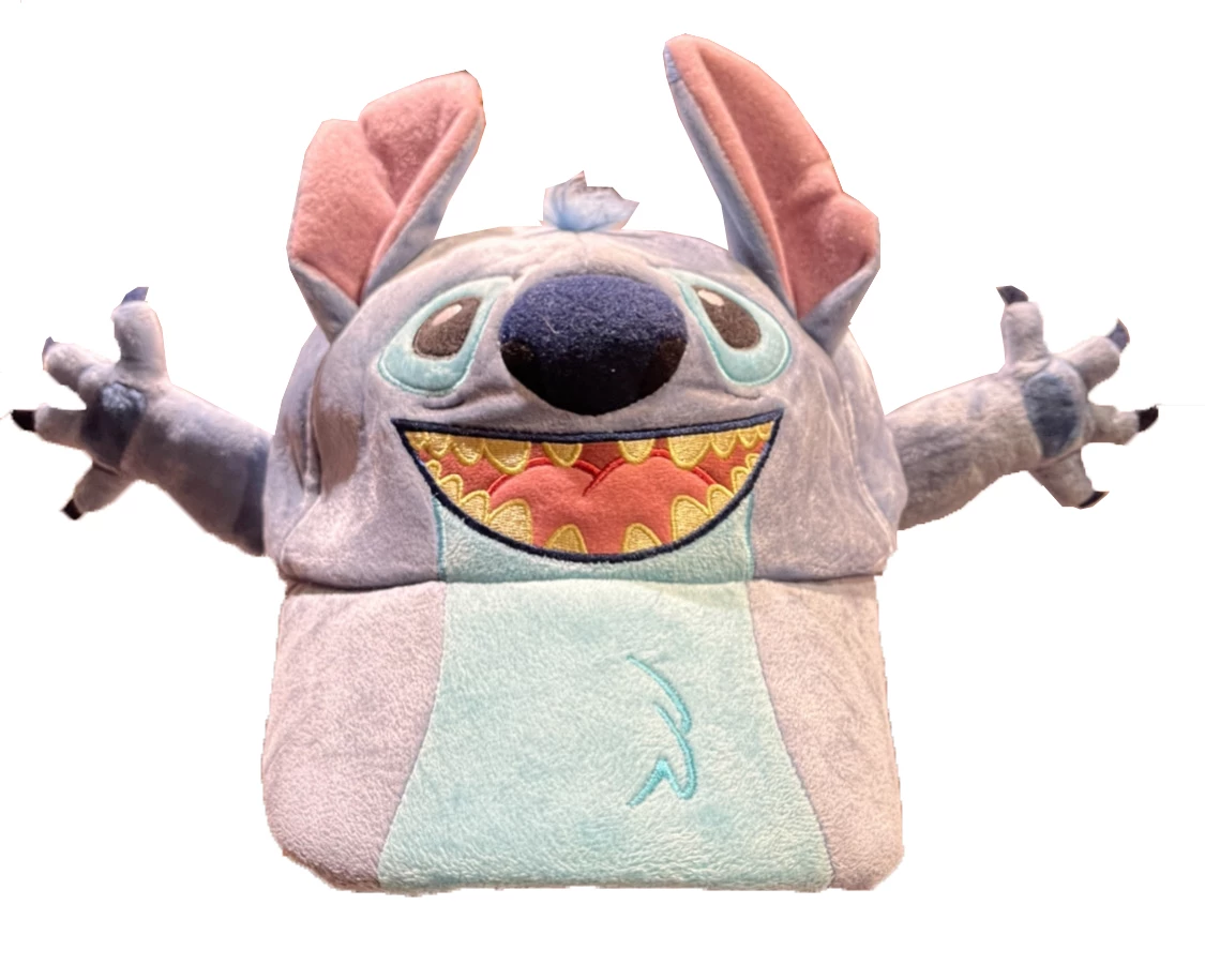 Disney Hat - Baseball Cap - Stitch With Hands - Plush 1 Disney Hat - Baseball Cap - Stitch With Hands - Plush