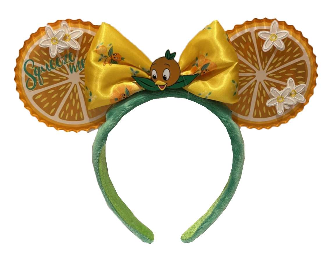 Disney Ears Headband - 2022 Flower & Garden - Orange Bird 1 Disney Ears Headband - 2022 Flower & Garden - Orange Bird