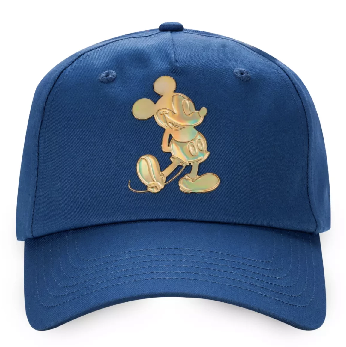 Disney Hat - Baseball Cap - 50th Anniversary - EARidescent Blue 1 Disney Hat - Baseball Cap - 50th Anniversary - EARidescent Blue