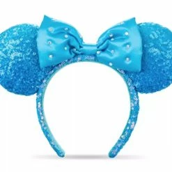 Disney Ears Headband - Minnie Mouse Sequin - Aqua