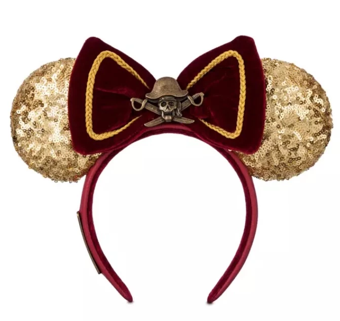 Disney Loungefly Ears Headband - Pirates Of The Caribbean 1 Disney Loungefly Ears Headband - Pirates Of The Caribbean