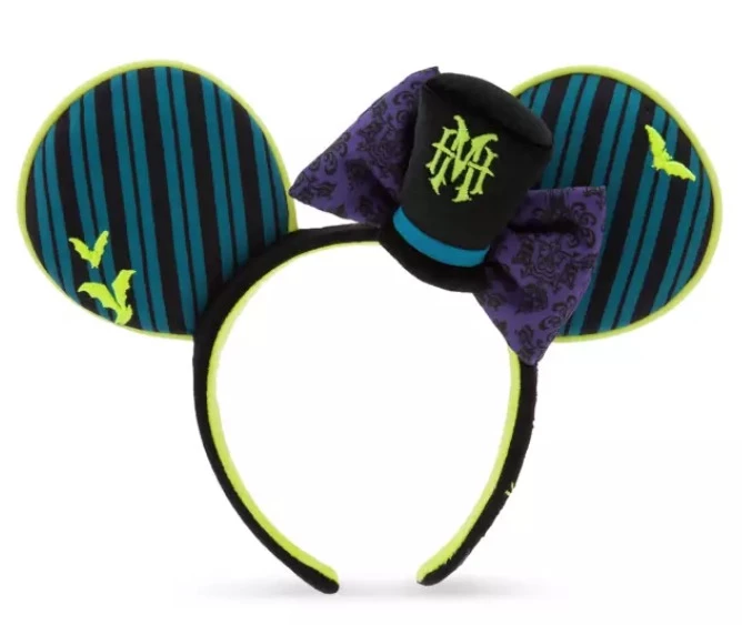 Disney Ears Headband - Haunted Mansion - Glow-in-the-Dark 1 Disney Ears Headband - Haunted Mansion - Glow-in-the-Dark