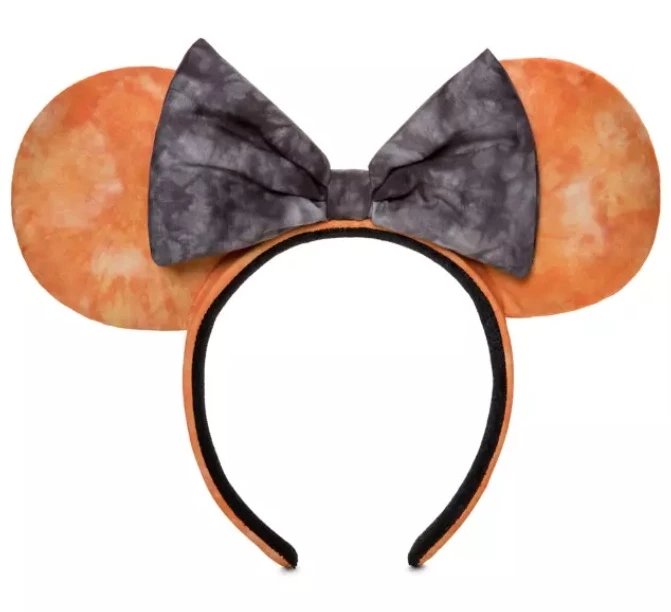 Disney Ears Headband - 2022 Halloween - Orange & Black 1 Disney Ears Headband - 2022 Halloween - Orange & Black