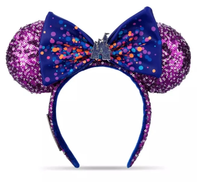Disney Loungefly Ears Headband - Fantasyland Castle Sequin 1 Disney Loungefly Ears Headband - Fantasyland Castle Sequin