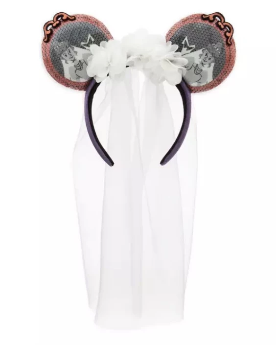 Disney Ears Headband - The Haunted Mansion Bride 1 Disney Ears Headband - The Haunted Mansion Bride