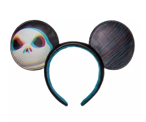 Disney Ears Headband - Jack Skellington Faux Leather 1 Disney Ears Headband - Jack Skellington Faux Leather