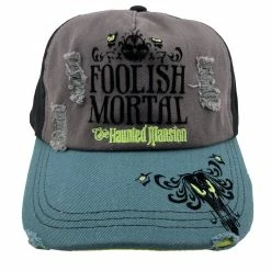 Disney Hat - Baseball Cap - Haunted Mansion Foolish Mortal