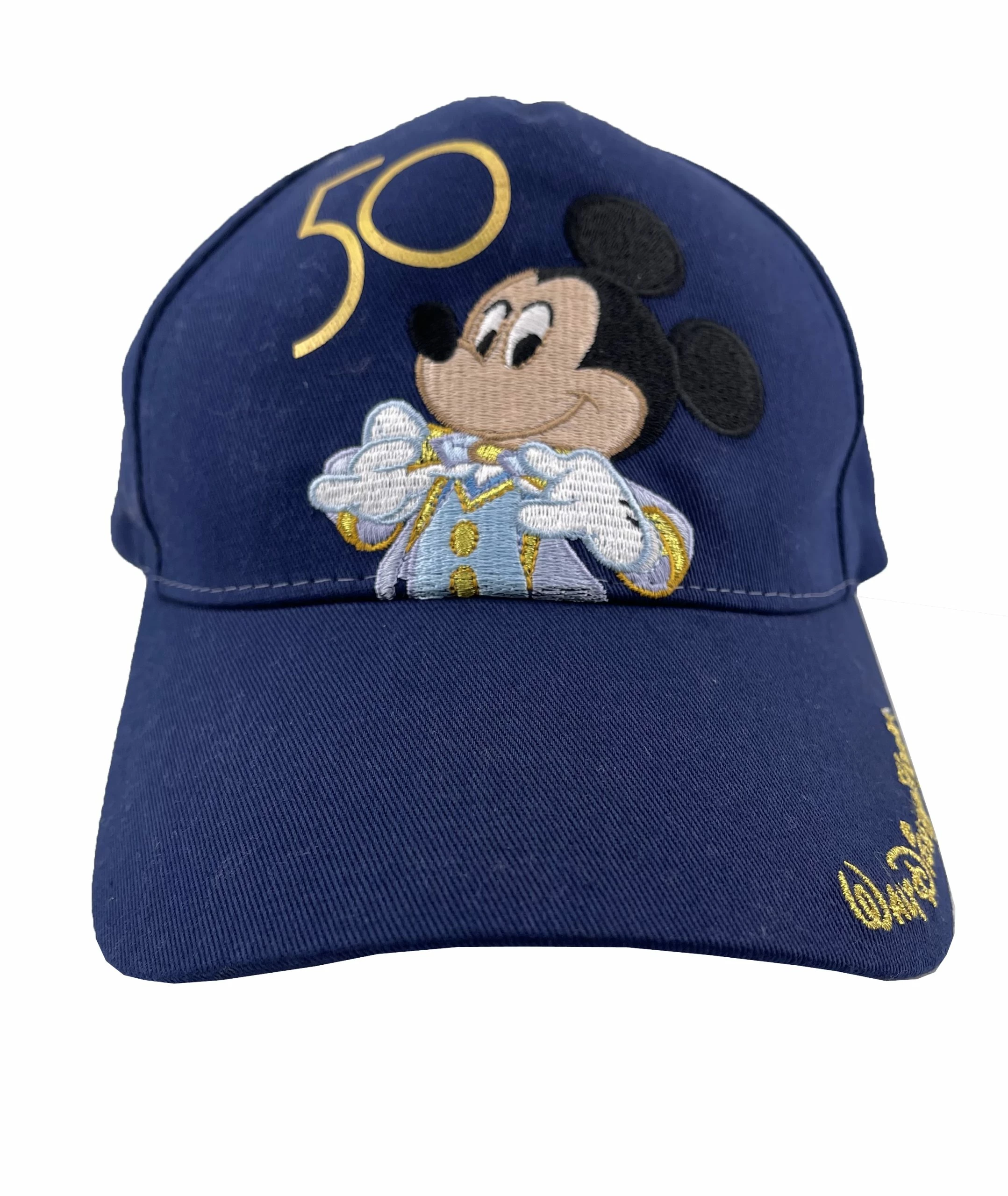 Disney Hat - Baseball Cap - 50th Anniversary - Mickey Youth 1 Disney Hat - Baseball Cap - 50th Anniversary - Mickey Youth