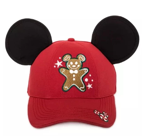 Disney Hat - Baseball Cap - Mickey Mouse Gingerbread Man 1 Disney Hat - Baseball Cap - Mickey Mouse Gingerbread Man