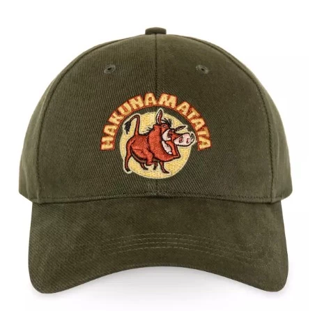 Disney Hat - Baseball Cap - Pumbaa Hakuna Matata 1 Disney Hat - Baseball Cap - Pumbaa Hakuna Matata