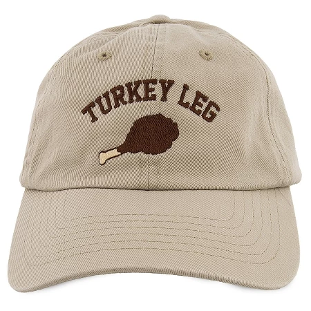 Disney Hat - Baseball Cap - Turkey Leg 1 Disney Hat - Baseball Cap - Turkey Leg