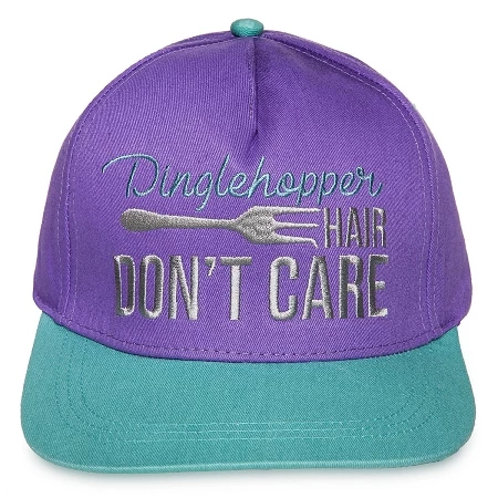 Disney Hat - Baseball Cap - Ariel - Dinglehopper Hair Don't Care 1 Disney Hat - Baseball Cap - Ariel - Dinglehopper Hair Don't Care